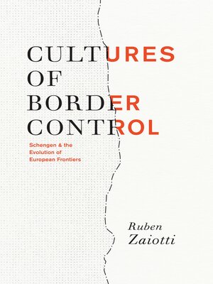 cover image of Cultures of Border Control